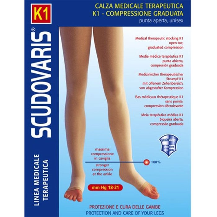 Scudovaris Μονοκαλσόν Class I αμφιδέξιο 18-21mmHg Κωδ. 408 - Image 1