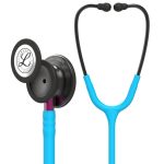 Στηθοσκόπιο 3M™ Littmann Classic III Turquoise με κώδ.smoke, στέλεχος pink 5872