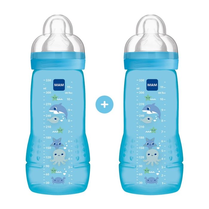 Mam Σετ 2 Μπιμπερό Easy Active™ Baby Bottle 330ml 365SB - Image 1