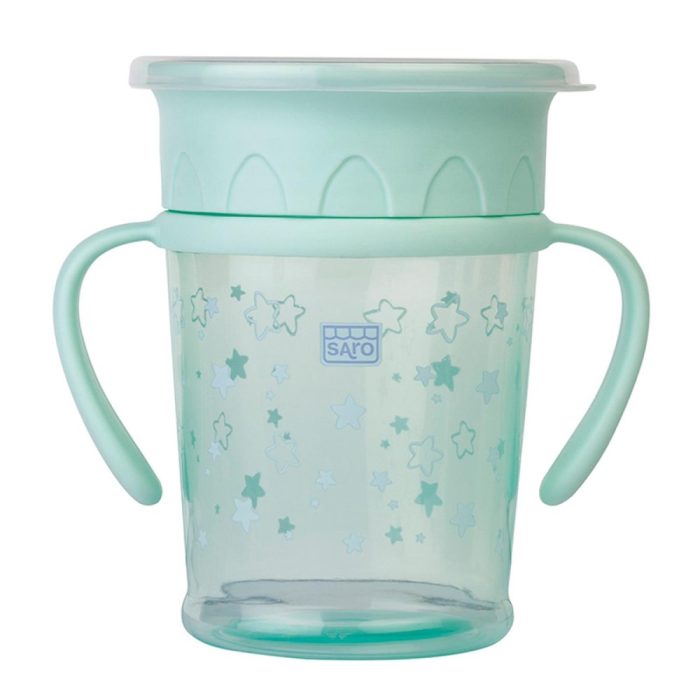 Saro Ποτηράκι Εκπαιδευτικό Μέντα 360°- 225ml.6+Μ 51442 - Image 1