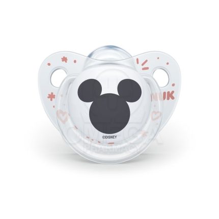 Nuk Πιπίλα Σιλικόνης Mickey Μεγ.2 6-18m Διάφανο 10736380