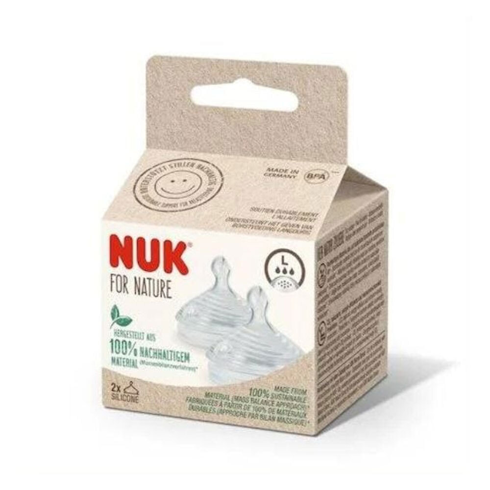 Nuk Nfn Θηλή Nat Sense Σιλικόνης 2 10124027 - Image 2