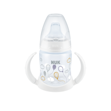 Nuk First Choice Μπιμπερό PP Learner Temperature Control Σιλικόνης 150ml 6-18m Λευκό 10743943