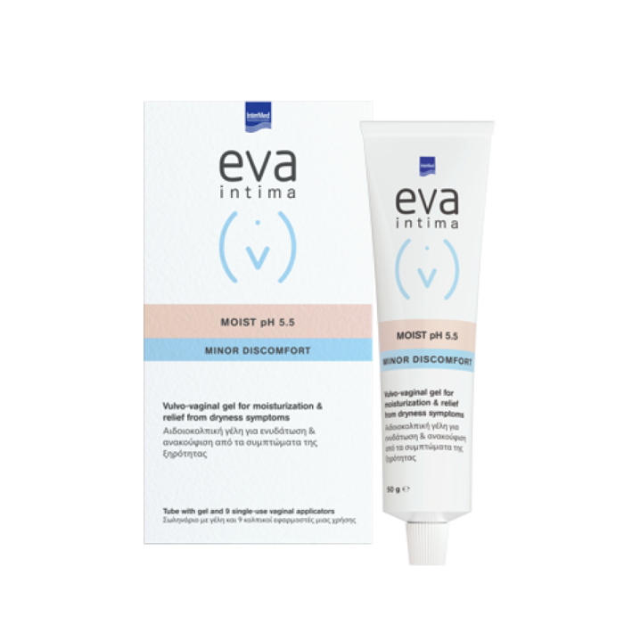 Intermed Eva Moist Gel Υγραντική Kολπική Γέλη 9 Σωληνάρια - Image 1