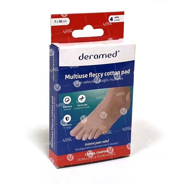Vita Deramed Επιθέματα Αυτοκόλλητα 'Moleskin' (4τεμ.) F-00509-03C 07-2-060 - Image 4