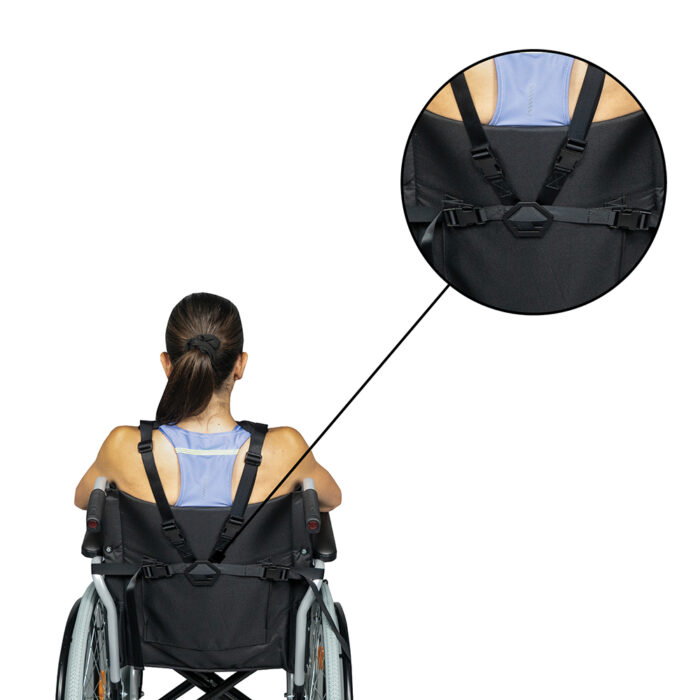 Mobiakcare Ζώνη Αναπηρικών Αμαξιδίων Κορμού 0803651 - Image 2