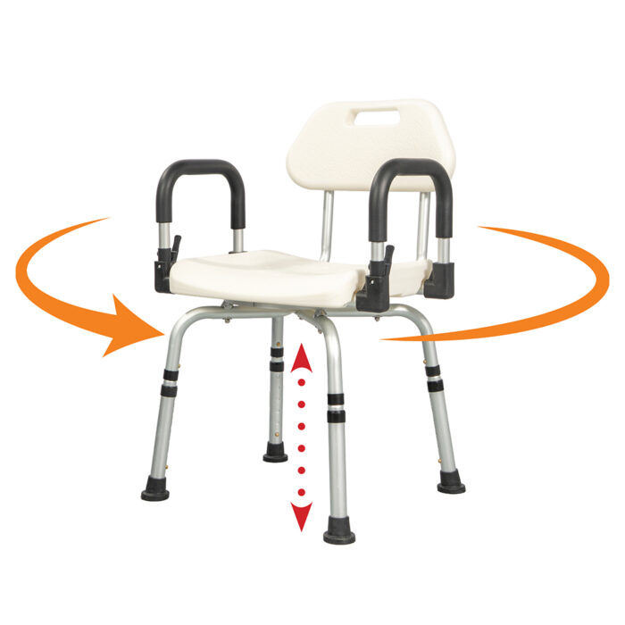Mobiakcare Περιστρεφόμενη καρέκλα μπάνιου 360° 0805660 - Image 2