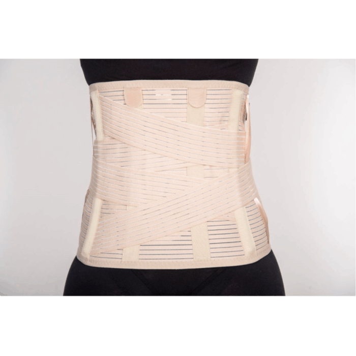 MedicalBrace Ζώνη υψηλή οσφύος Lumbosacral Μπεζ MB/LUMBOSACRAL - Image 1