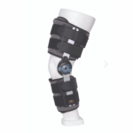 MedicalBrace Νάρθηκας μηροκνημικός λειτουργικός με γωνιόμετρο "Premium Long" Full Foam 50εκ MB.9006