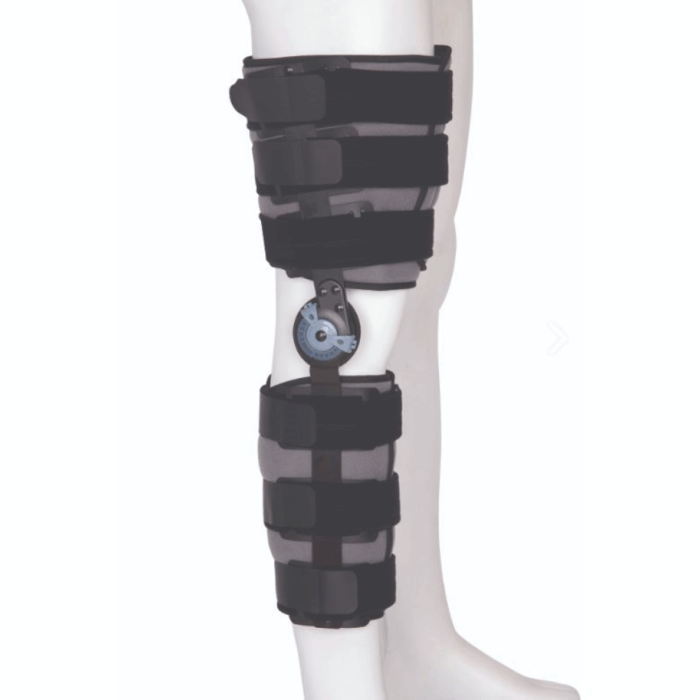 MedicalBrace Νάρθηκας μηροκνημικός λειτουργικός με γωνιόμετρο Full Foam 60εκ MB.9061 - Image 1
