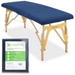 Habys Σεντόνι Πετσετέ για Πτυσσόμενα Κρεβάτια 60cm x 165cm Σκούρο Μπλε