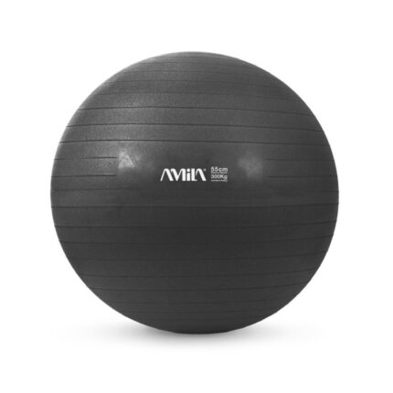 Amila Μπάλα Γυμναστικής GYMBALL 55cm Μαύρη 95826