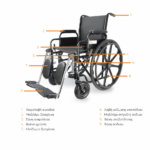 MedicalBrace Απλό αναπηρικό αμαξίδιο “SIMPLE” MB.W2008 - Image 2