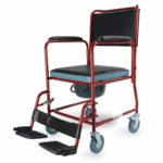 MedicalBrace Απλό μεταλλικό αμαξίδιο μπάνιου με WC MB.W2054